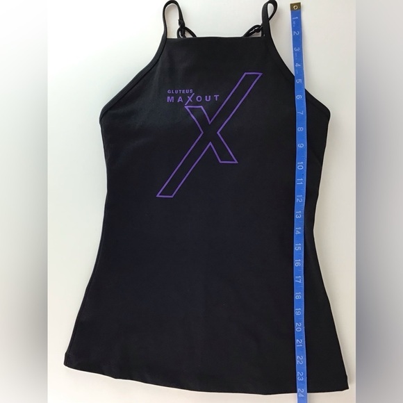 NWT Lorna Jane Black & Purple Tank | Small - Picture 8 of 13